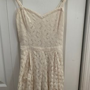 Hollister White lace romper